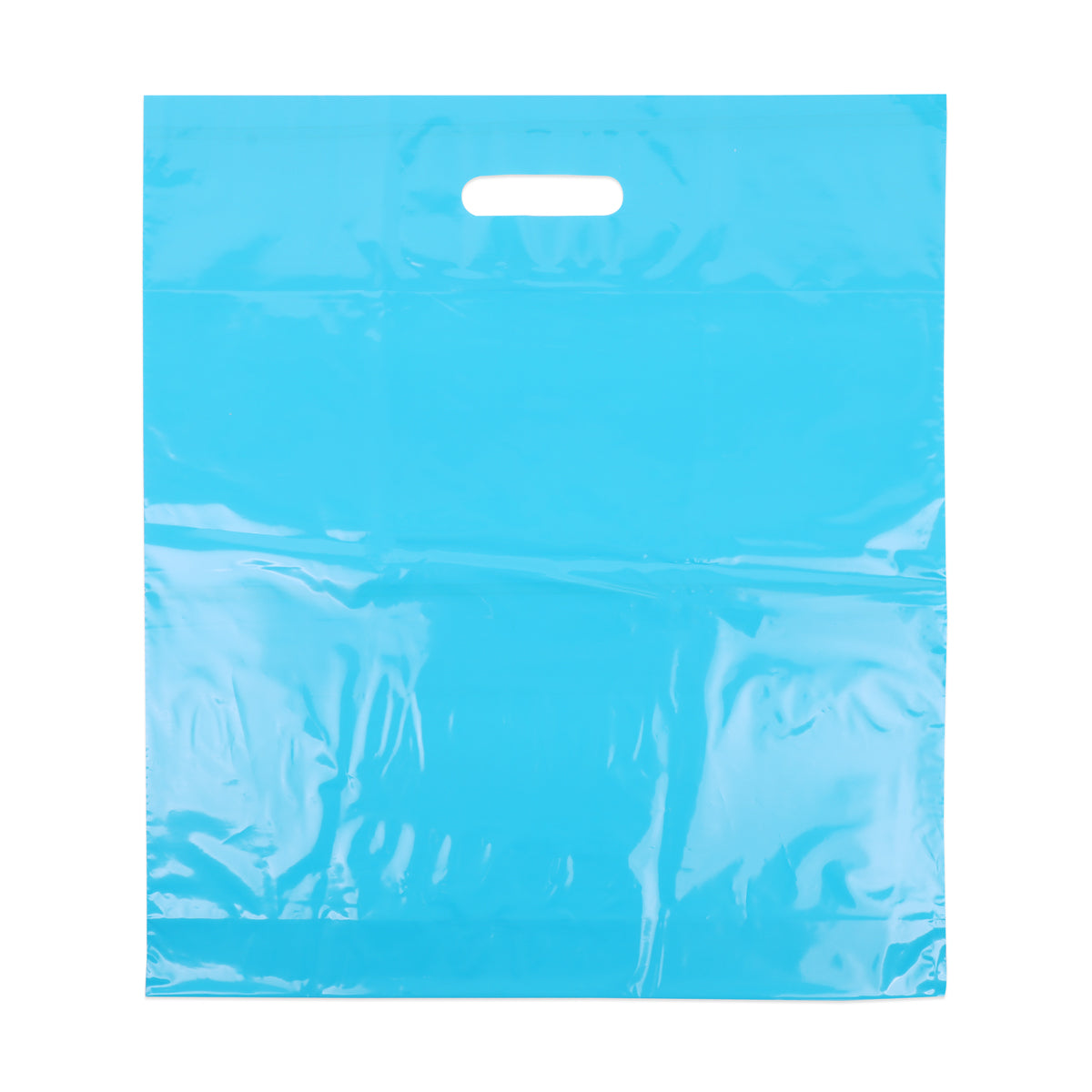 Low price plastic tassen - Effen kleuren