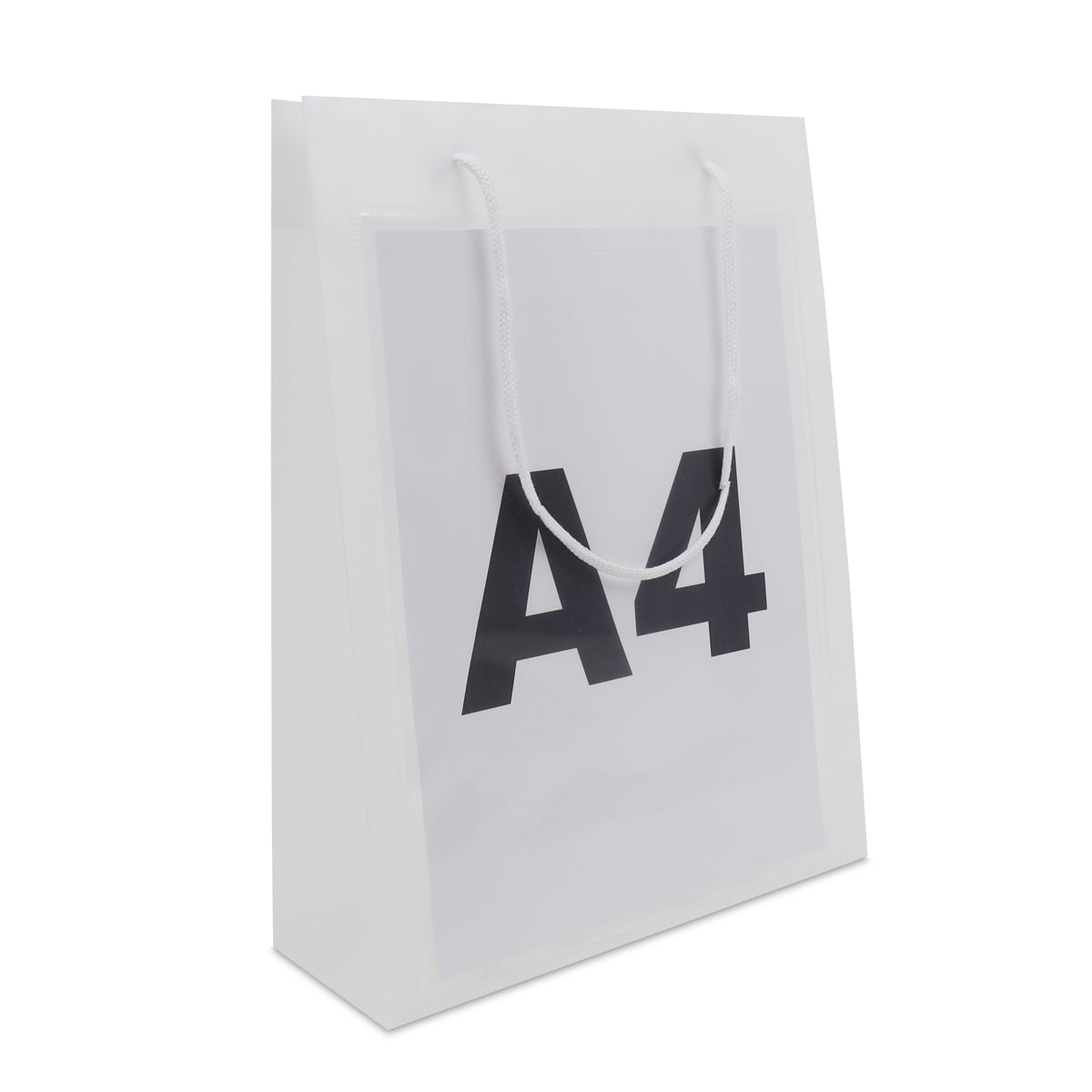 Luxe plastic venstertassen met een A4 of A5 insteekvenster