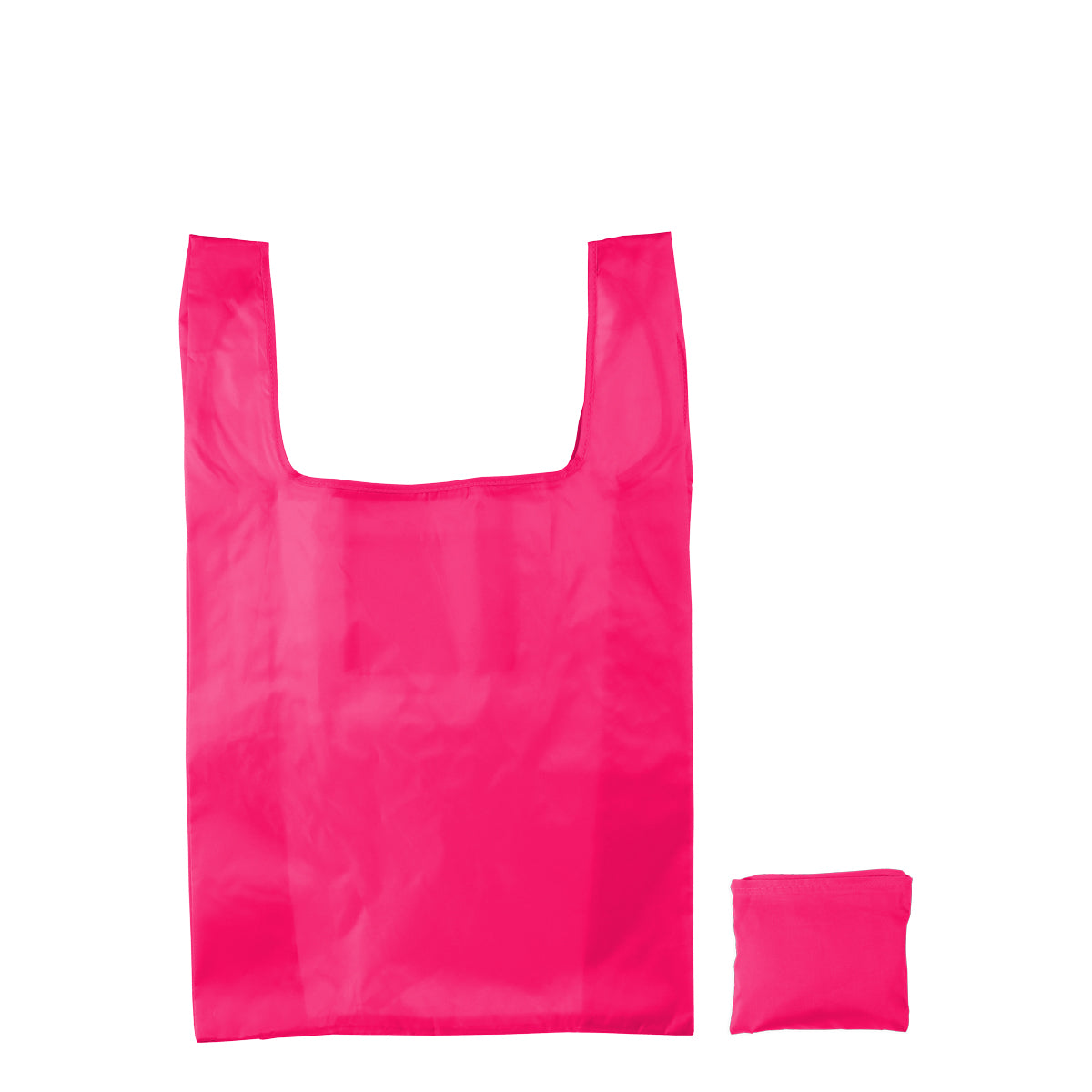 Polyester opvouwbare tasjes diverse kleuren