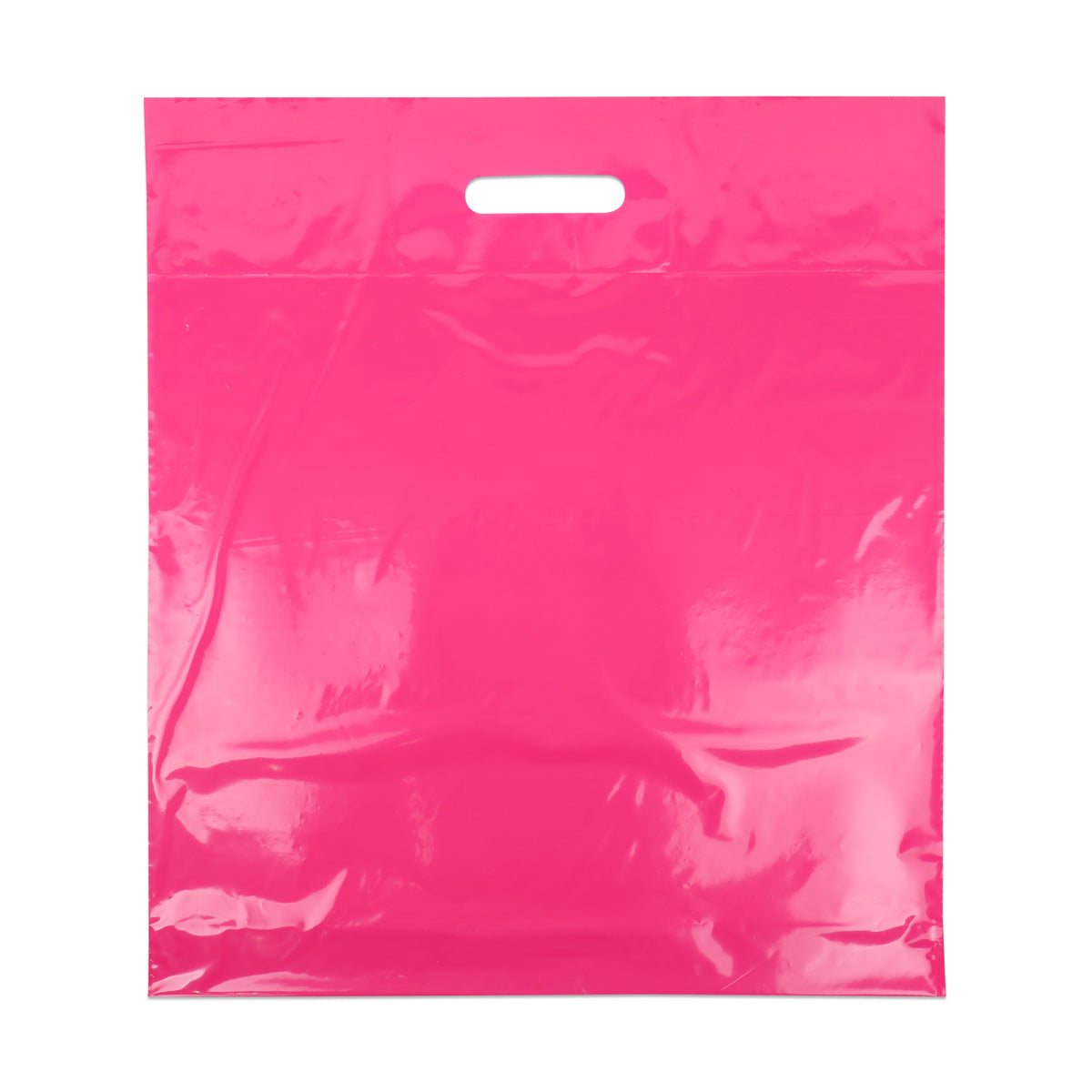 Low price plastic tassen - Effen kleuren
