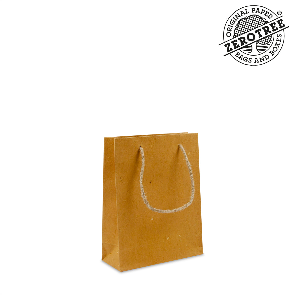 Luxe ZEROTREE® tassen materiaal in Recycled katoen met jute vezels