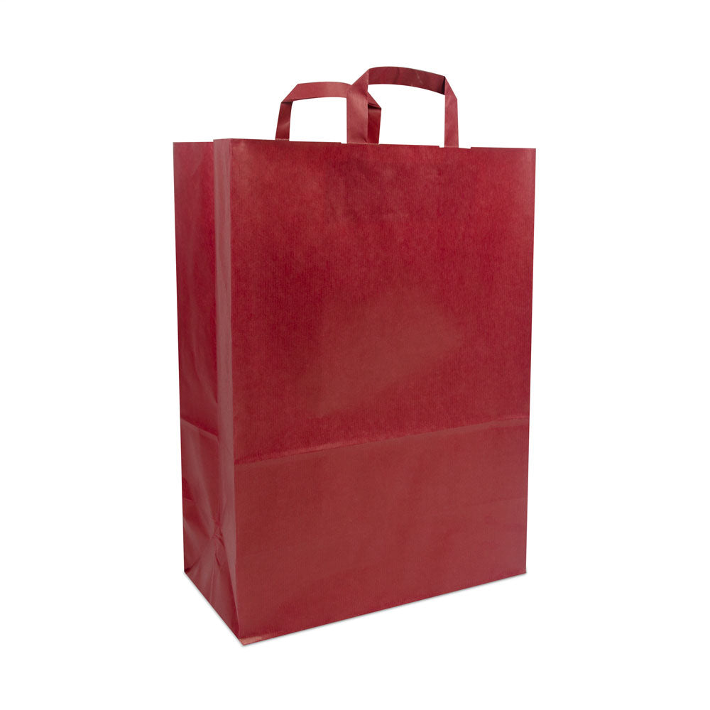 Low price papieren tassen met platte lussen