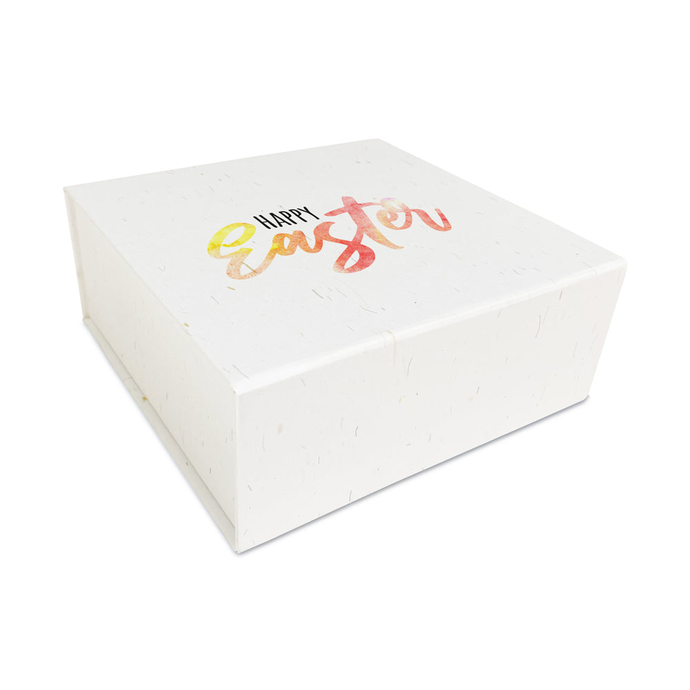 Luxe pasen ZEROTREE® magneetdozen opdruk Happy Easter