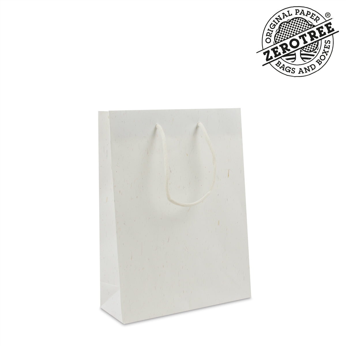 Luxe ZEROTREE® tassen in Recycled papier met strovezels