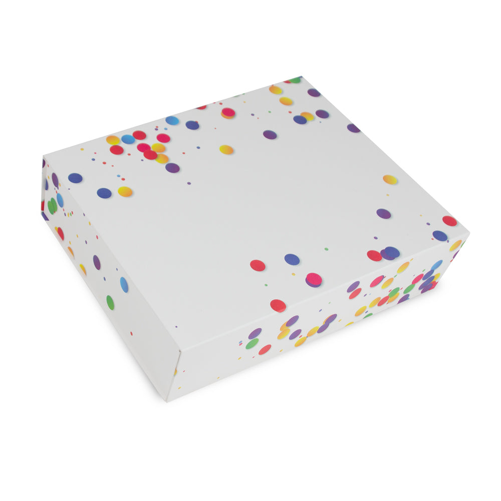 Confetti magneetdozen materiaal Kraft