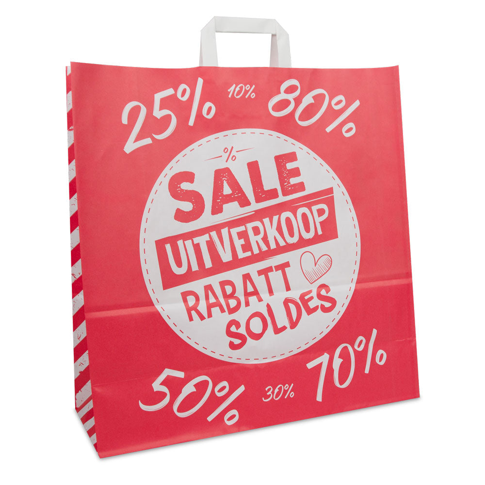 Kraft tassen FSC® opdruk Sale