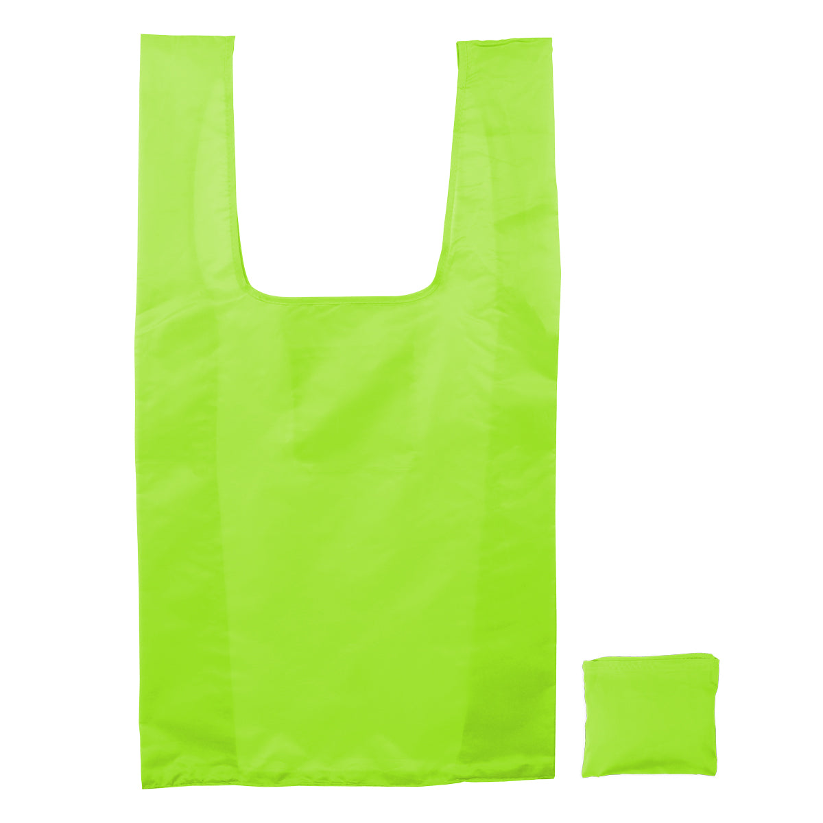 Polyester opvouwbare tasjes diverse kleuren