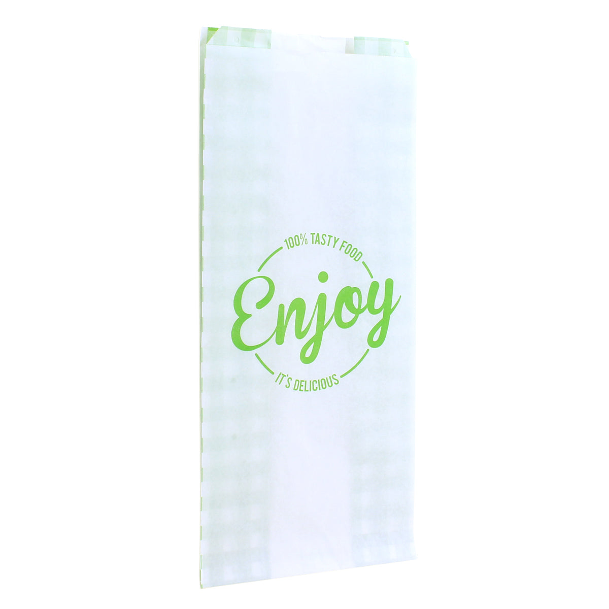 Papieren inpakzakken opdruk Enjoy