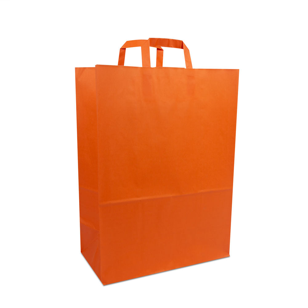 Low price papieren tassen met platte lussen