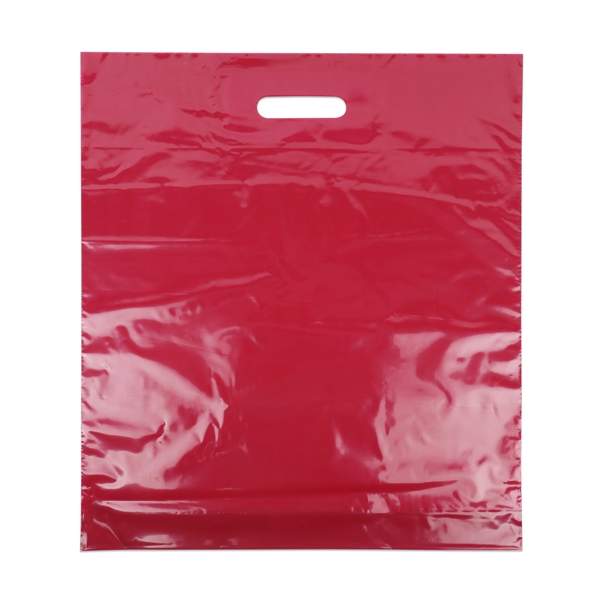 Low price plastic tassen - Effen kleuren