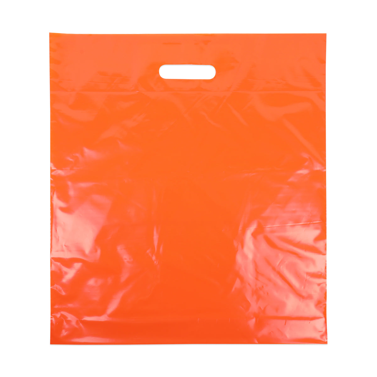 Low price plastic tassen - Effen kleuren