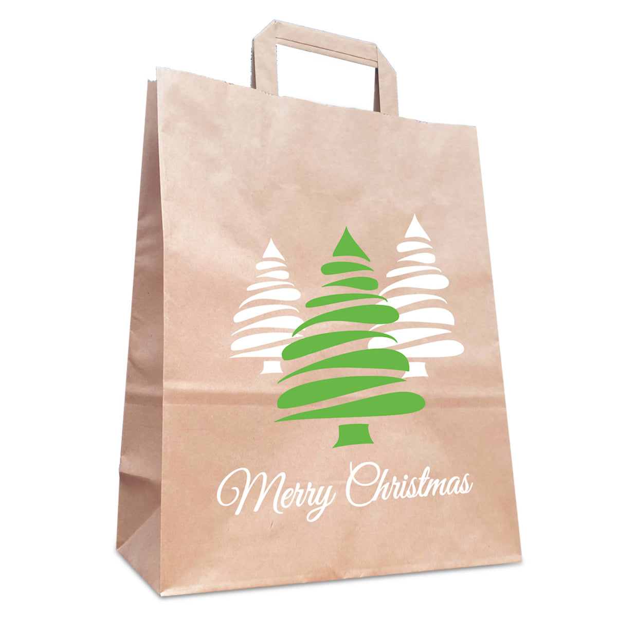 Papieren kersttassen - XMAS Forest