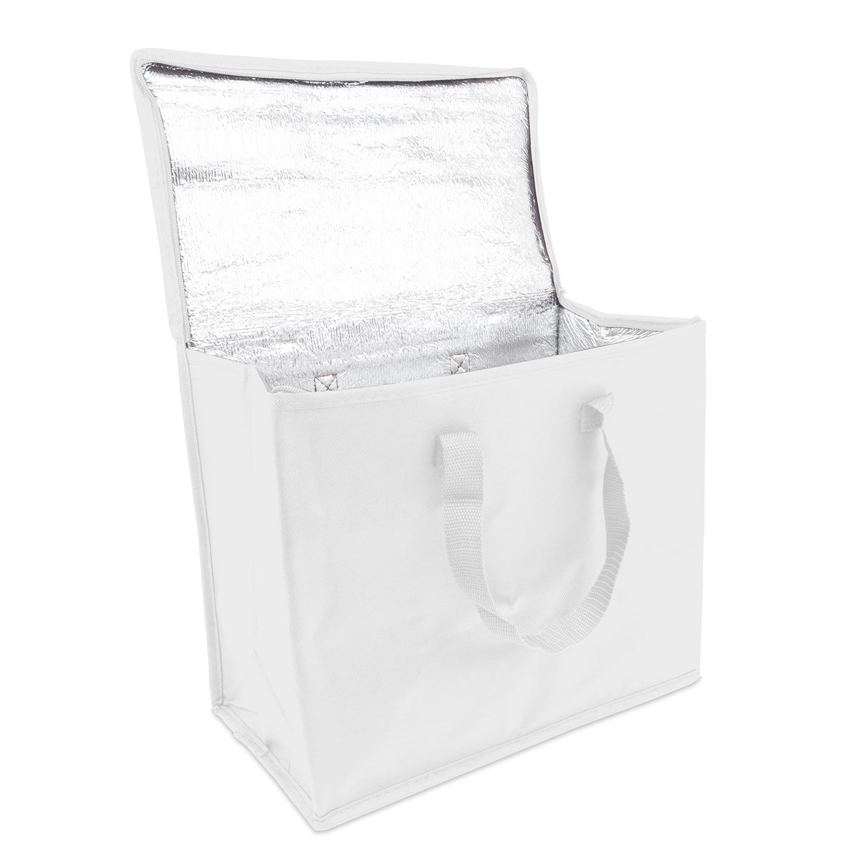 Nonwoven koeltassen met rits sluiting