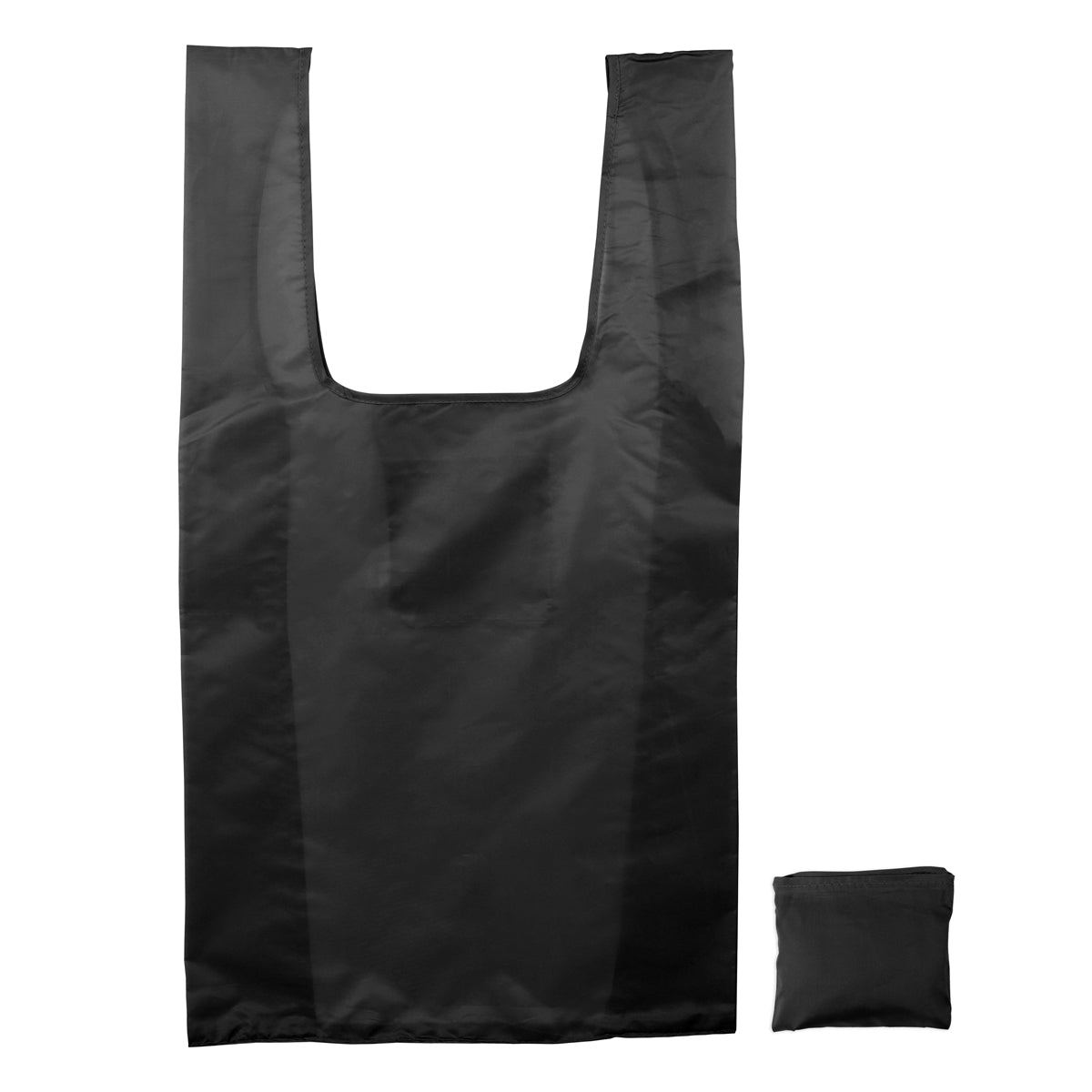 Polyester opvouwbare tasjes diverse kleuren