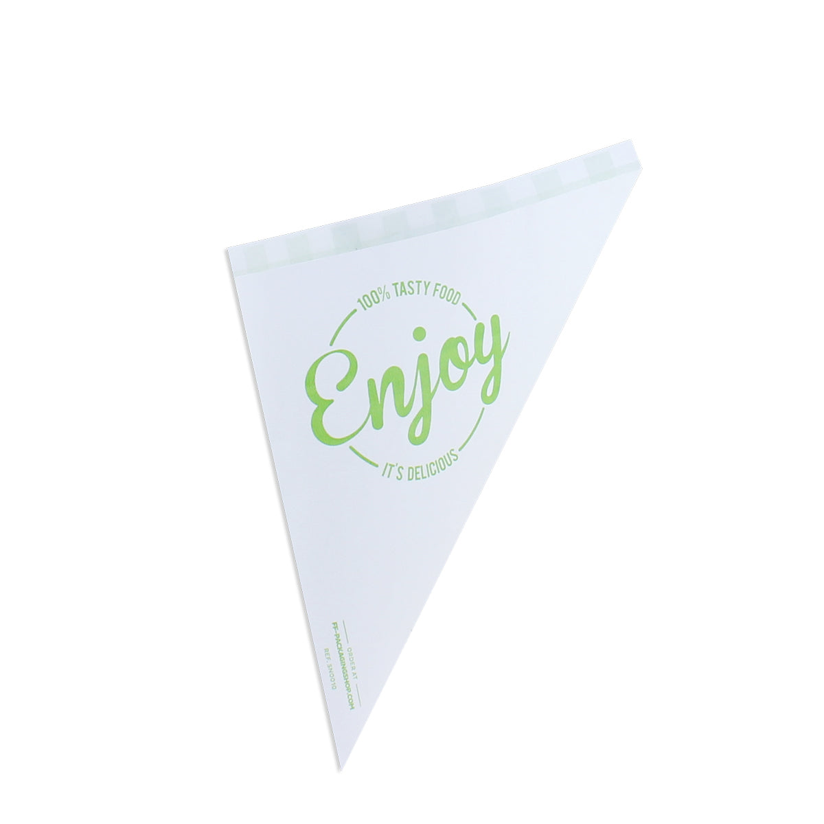 Puntzakjes/Frietzakjes opdruk Enjoy