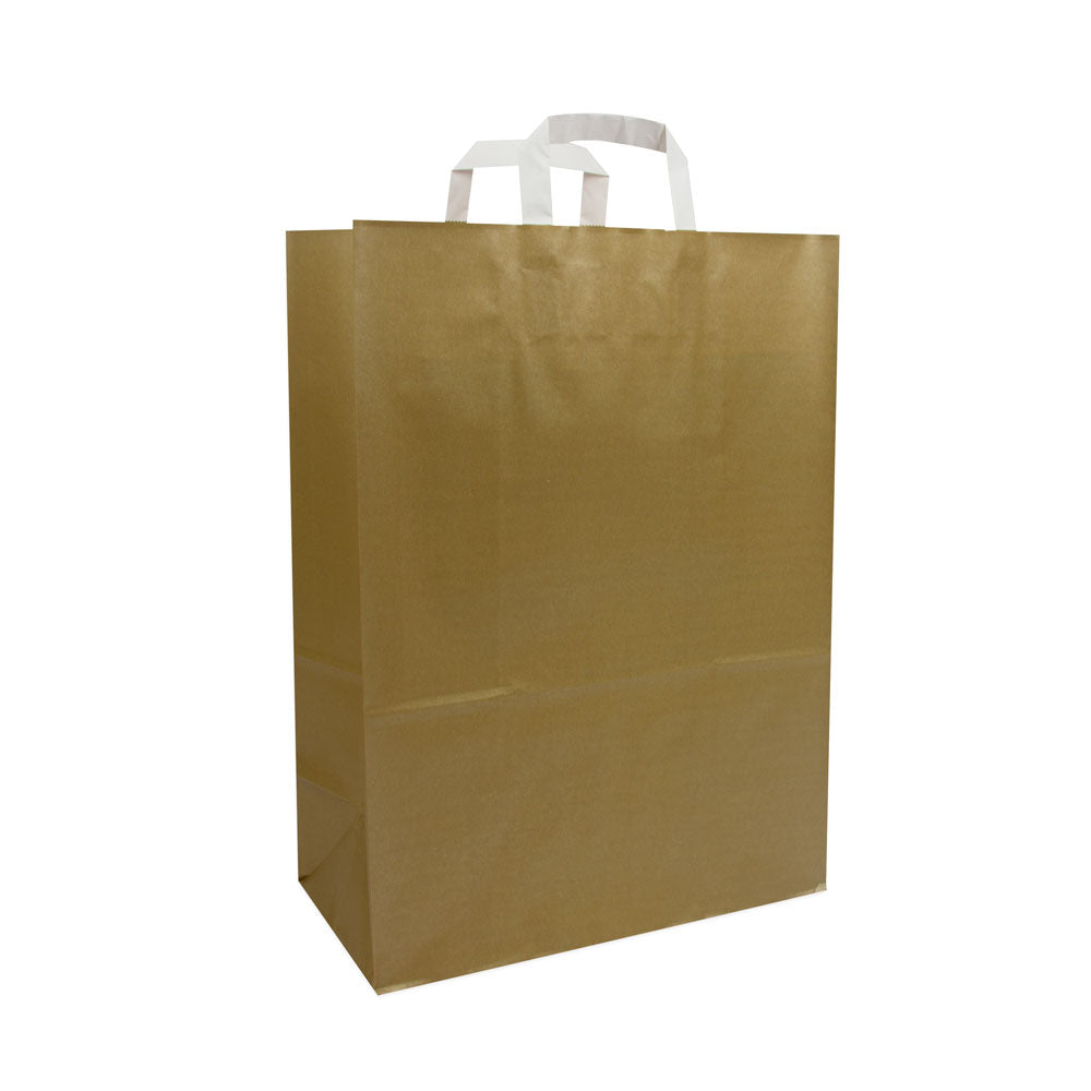 Low price papieren tassen met platte lussen