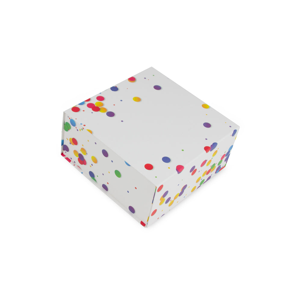 Confetti magneetdozen materiaal Kraft