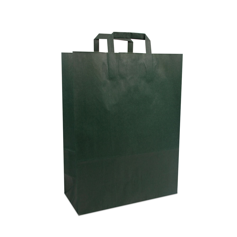 Low price papieren tassen met platte lussen