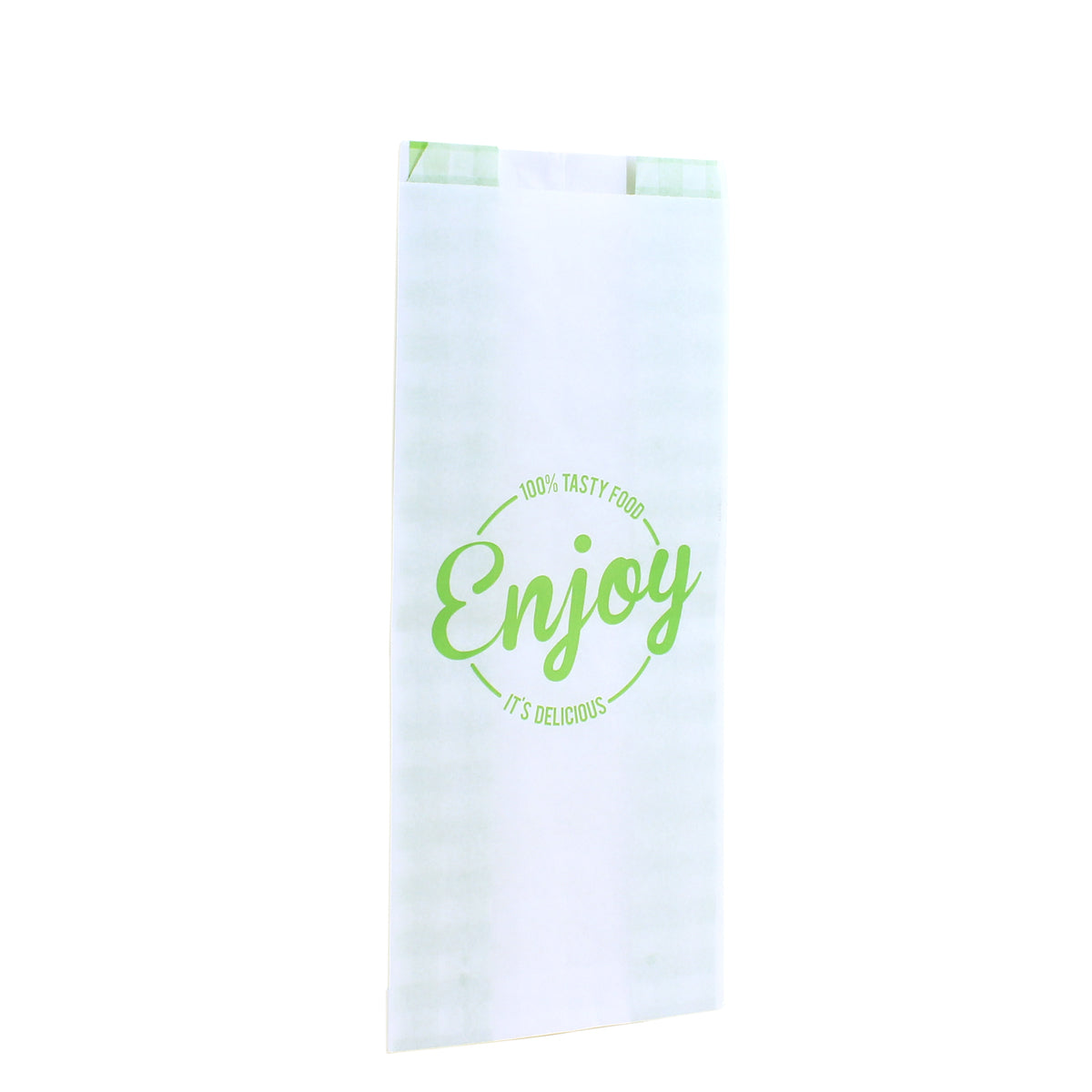 Papieren inpakzakken opdruk Enjoy