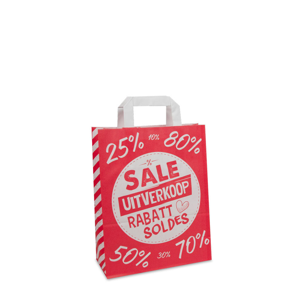 Kraft tassen FSC® opdruk Sale
