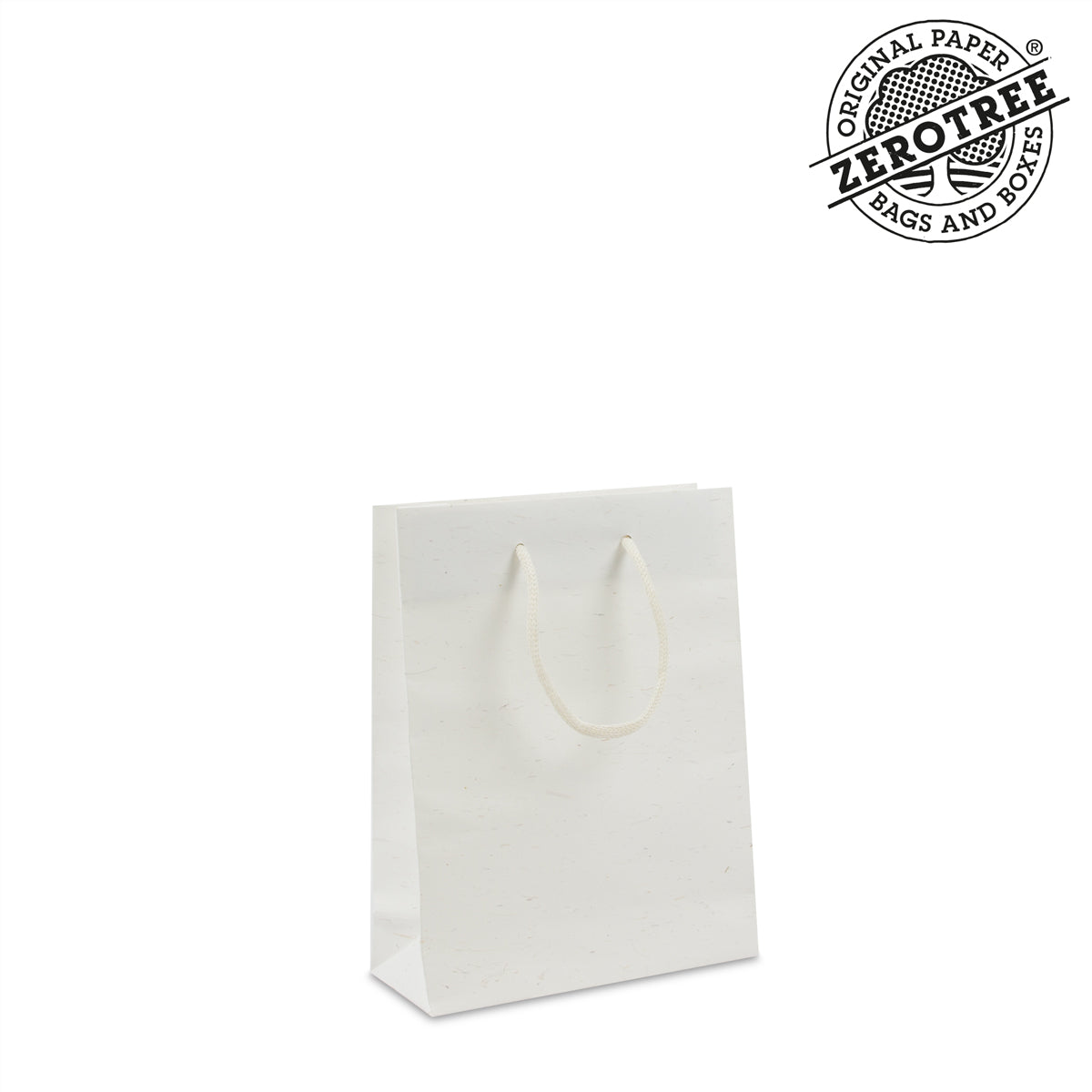 Luxe ZEROTREE® tassen in Recycled papier met strovezels