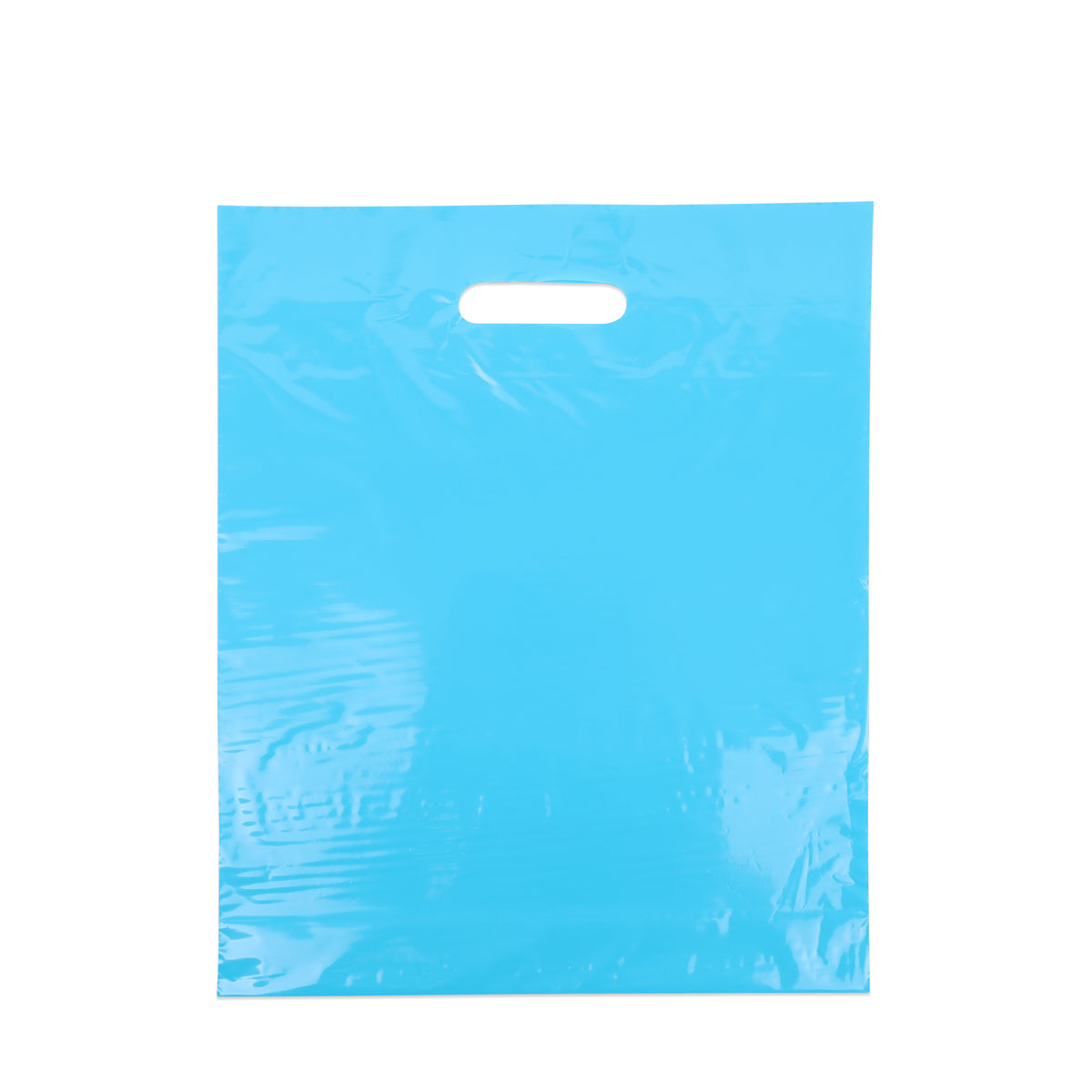Low price plastic tassen - Effen kleuren