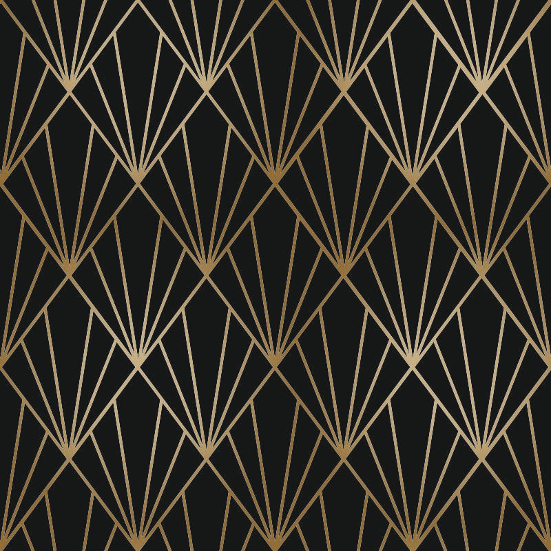 Metallic inpakpapier - Diamant dessin