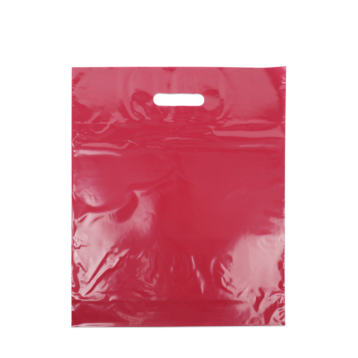 Low price plastic tassen - Effen kleuren