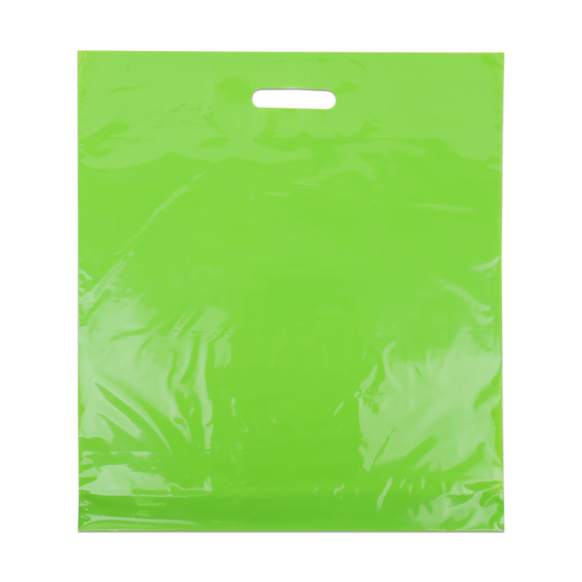 Low price plastic tassen - Effen kleuren