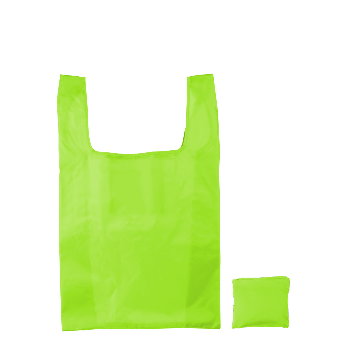 Polyester opvouwbare tasjes diverse kleuren