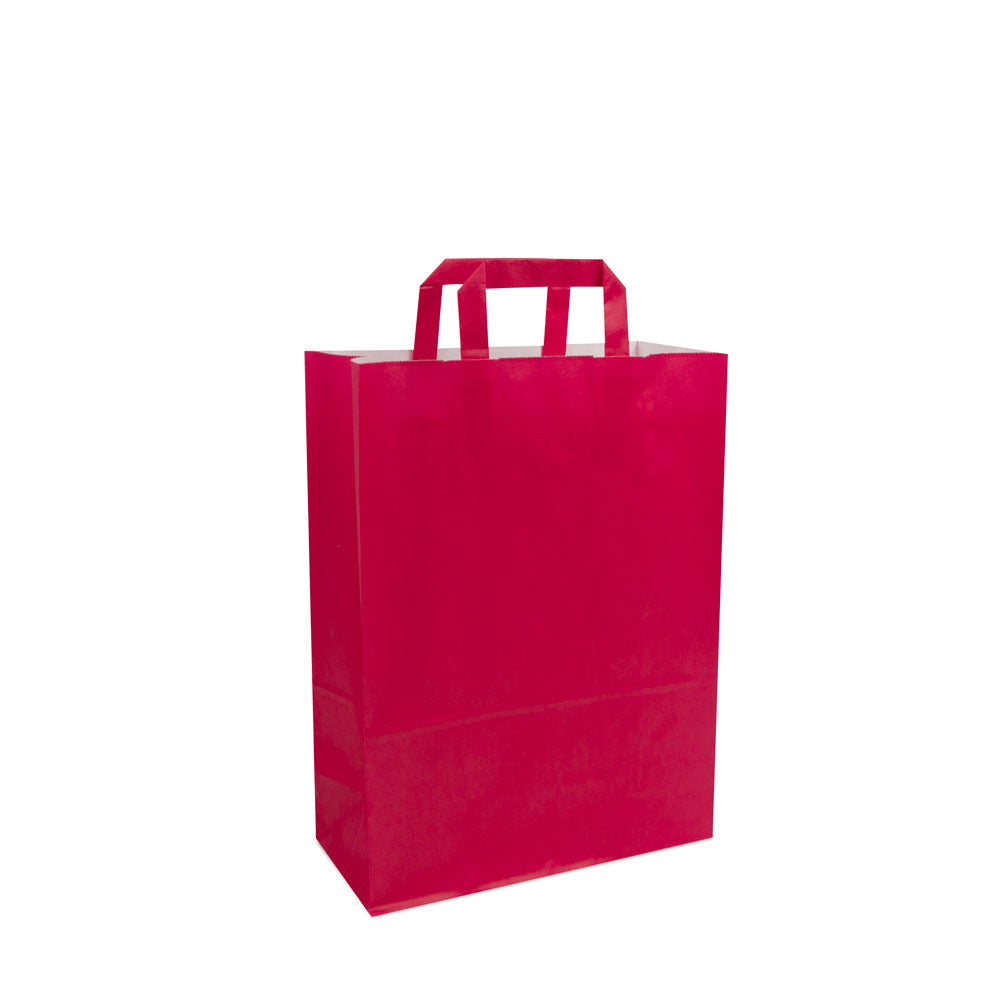 Low price papieren tassen met platte lussen