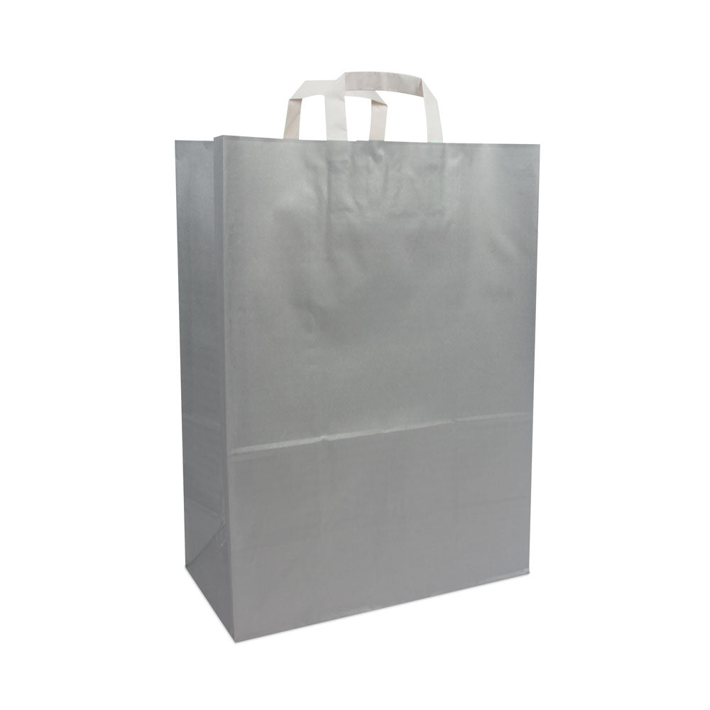 Low price papieren tassen met platte lussen