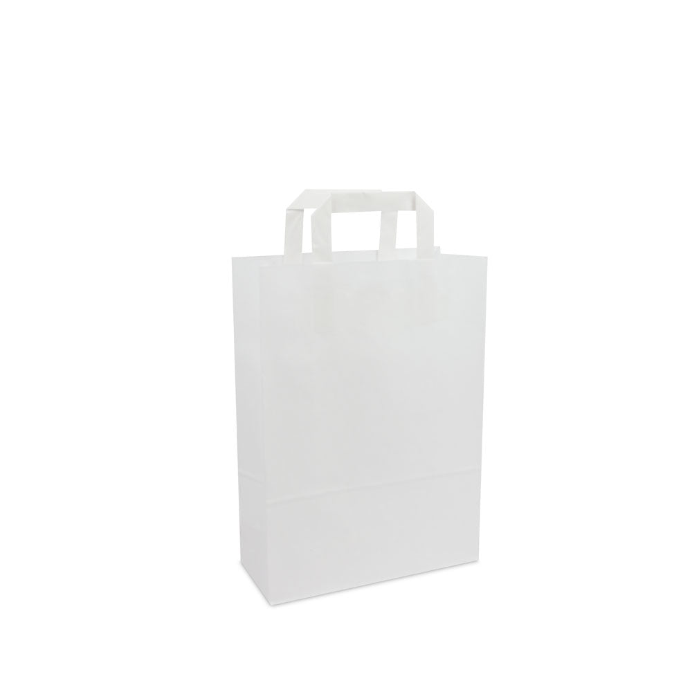 Low price papieren tassen met platte lussen