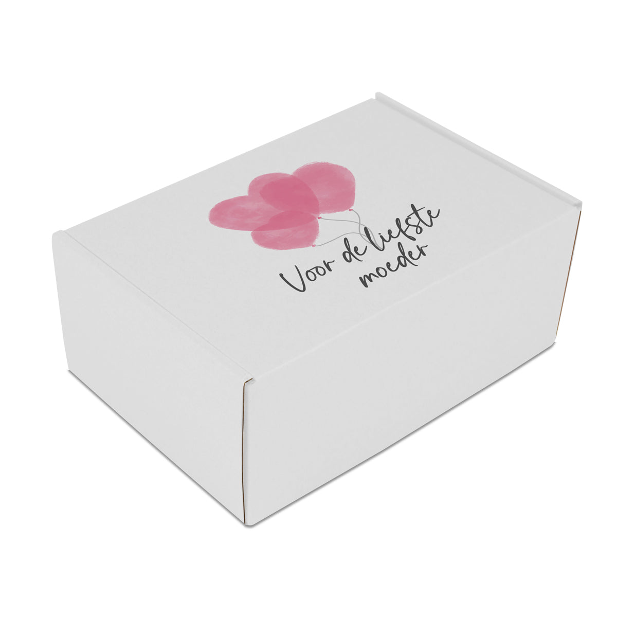 Moederdag geschenkdozen opdruk Voor de liefste moeder