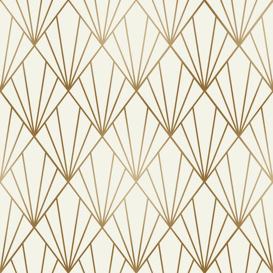 Metallic inpakpapier - Diamant dessin