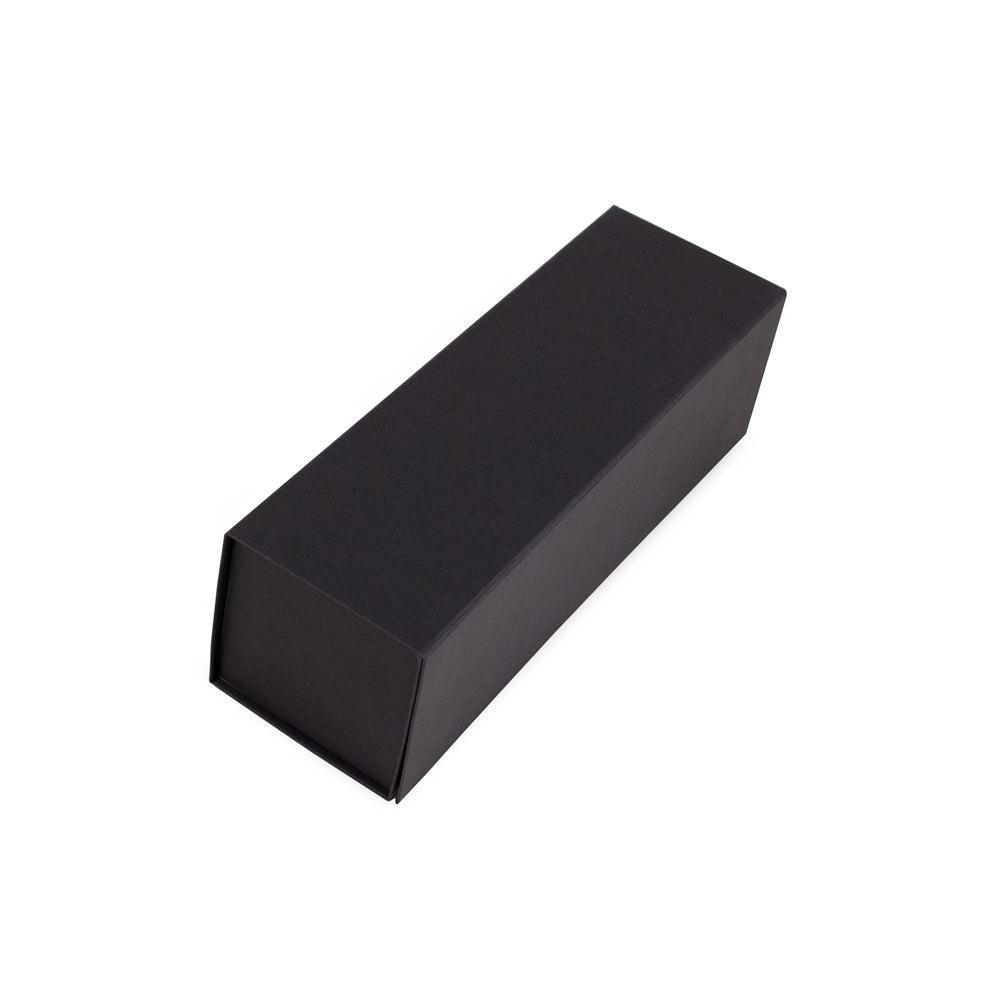 Luxe kraft wijnflesdoos met een magneetsluiting