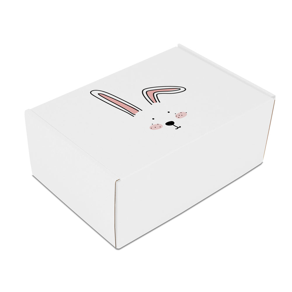 Pasen geschenkdozen opdruk Rabbit