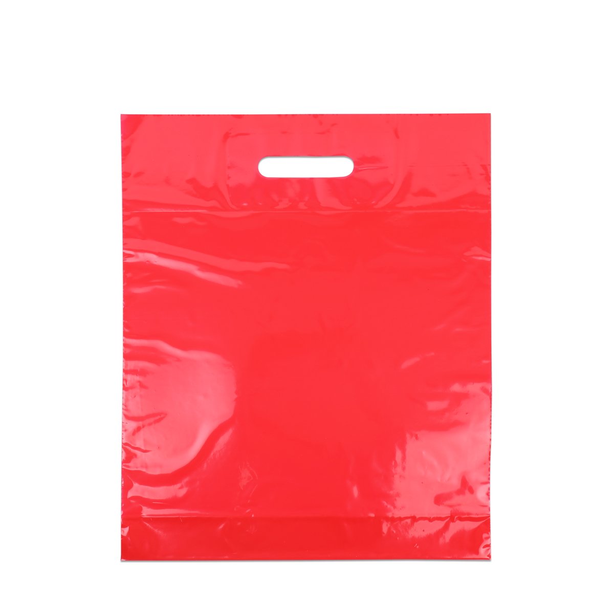 Low price plastic tassen - Effen kleuren