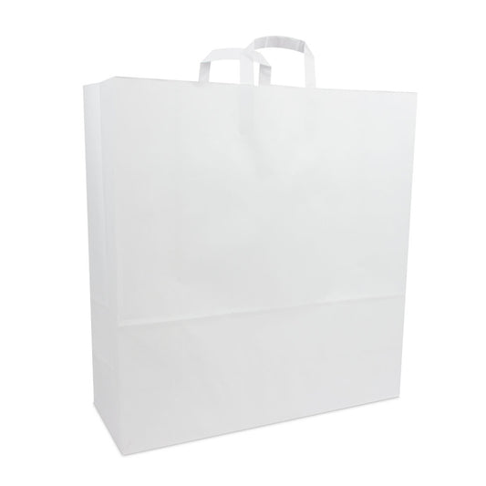 Low price papieren tassen met platte lussen