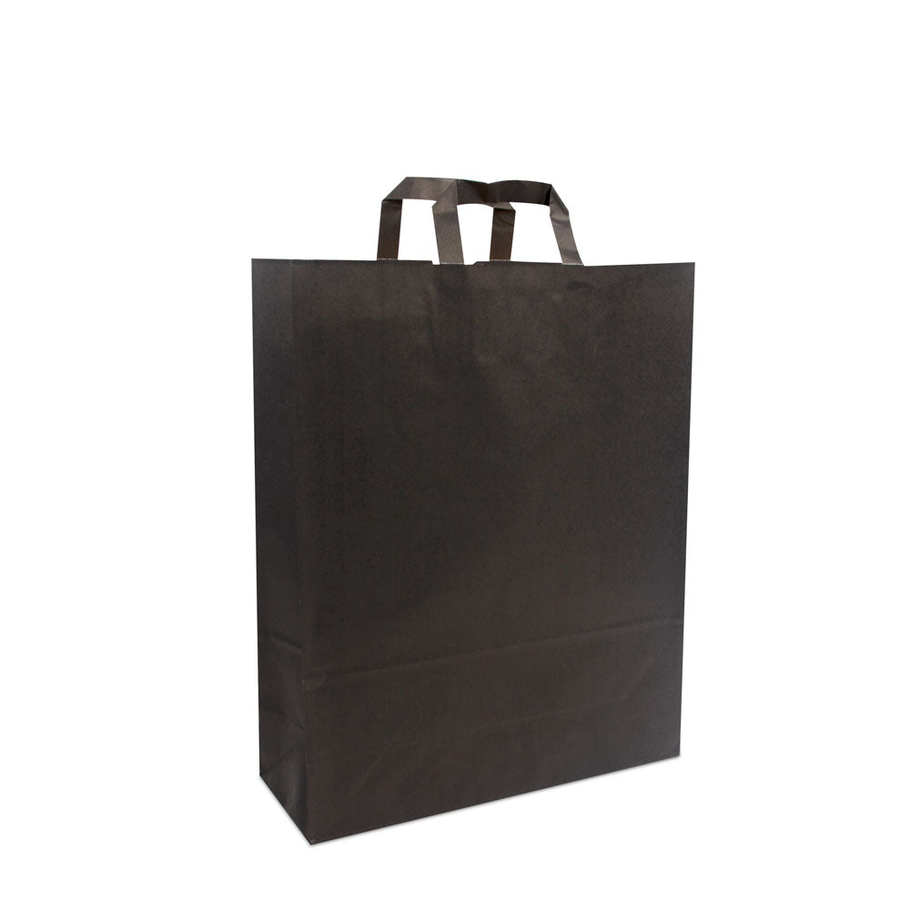 Low price papieren tassen met platte lussen