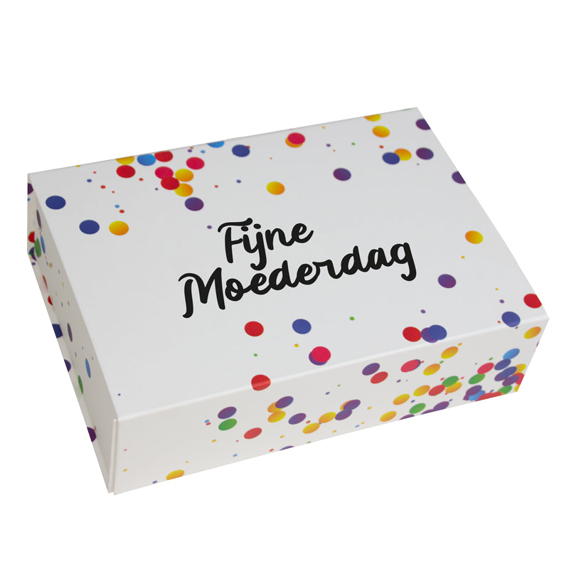 Confetti magneetdozen opdruk Fijne Moederdag