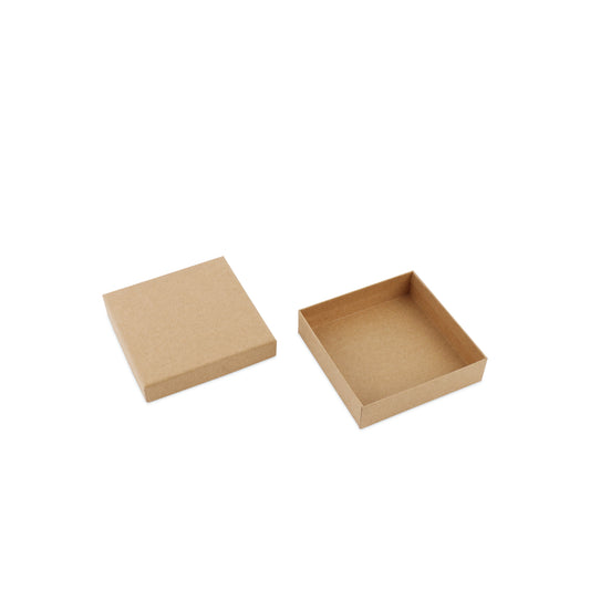 Kraft geschenkdozen met deksel