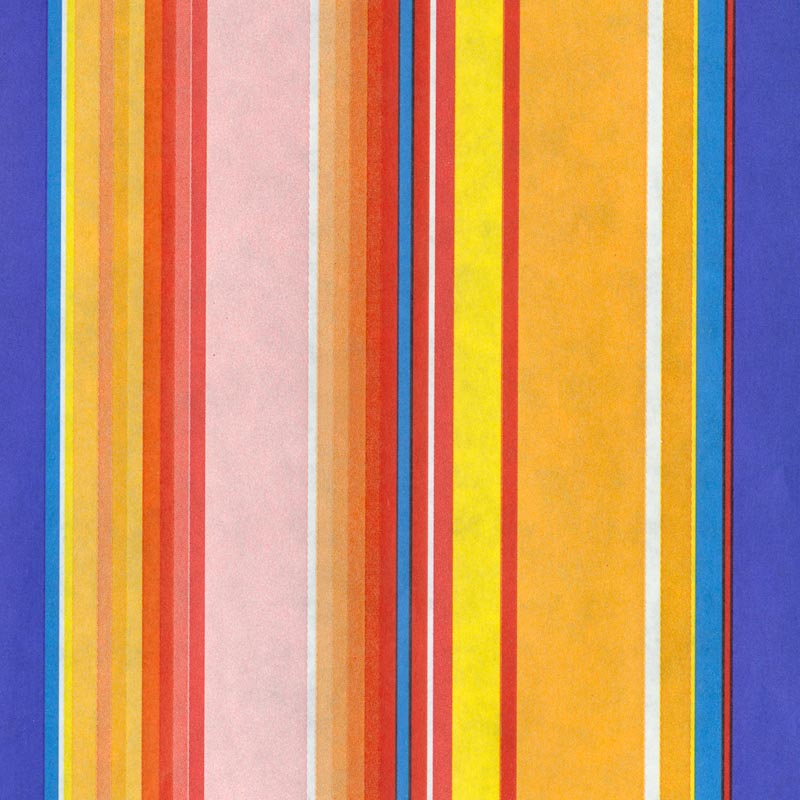 Wit kraft inpakpapier opdruk Zuurstok dessin