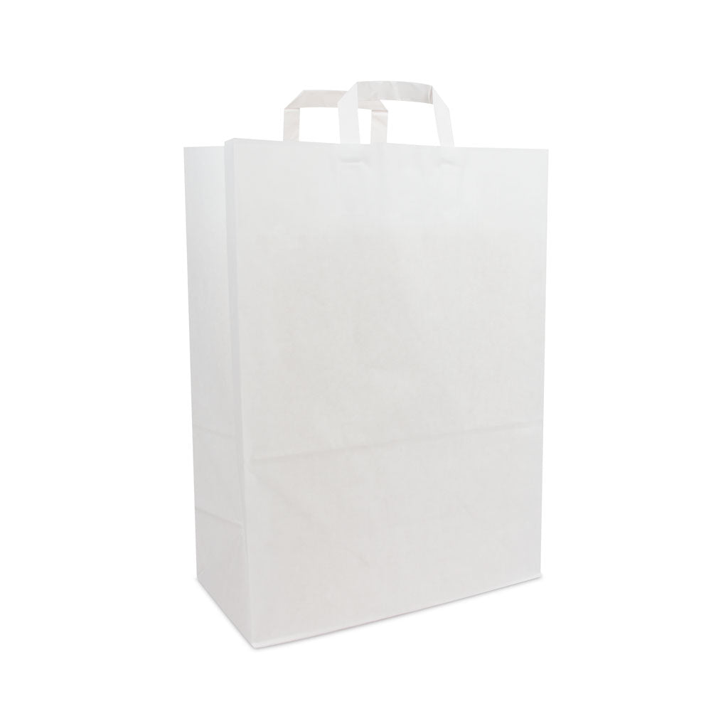 Low price papieren tassen met platte lussen