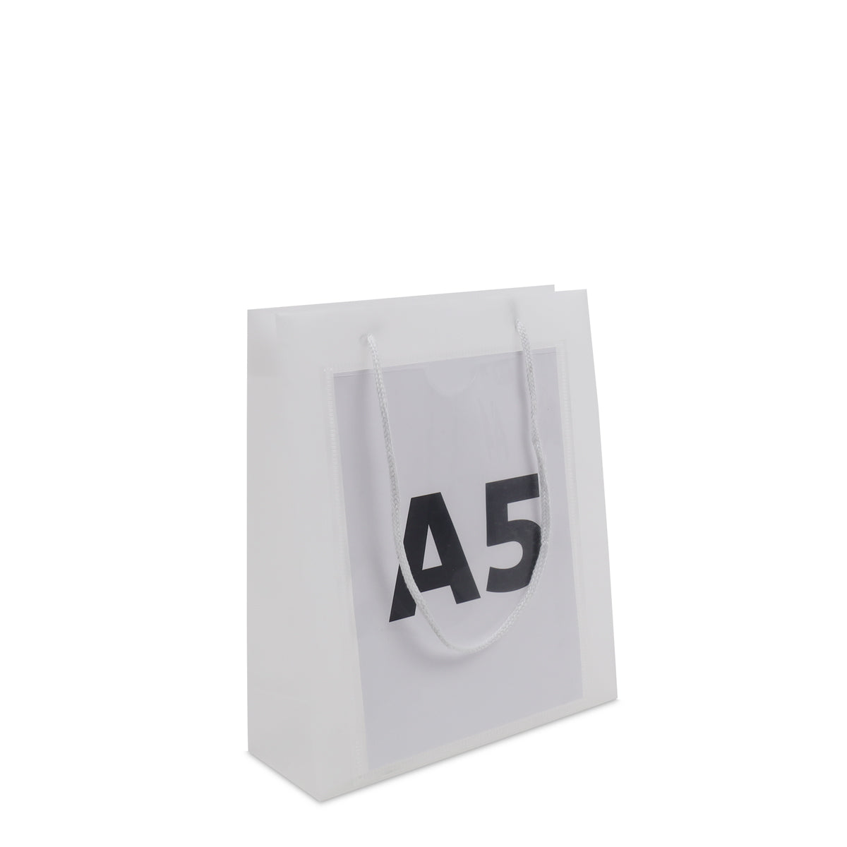 Luxe plastic venstertassen met een A4 of A5 insteekvenster