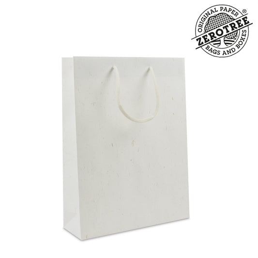 Luxe ZEROTREE® tassen in Recycled papier met strovezels