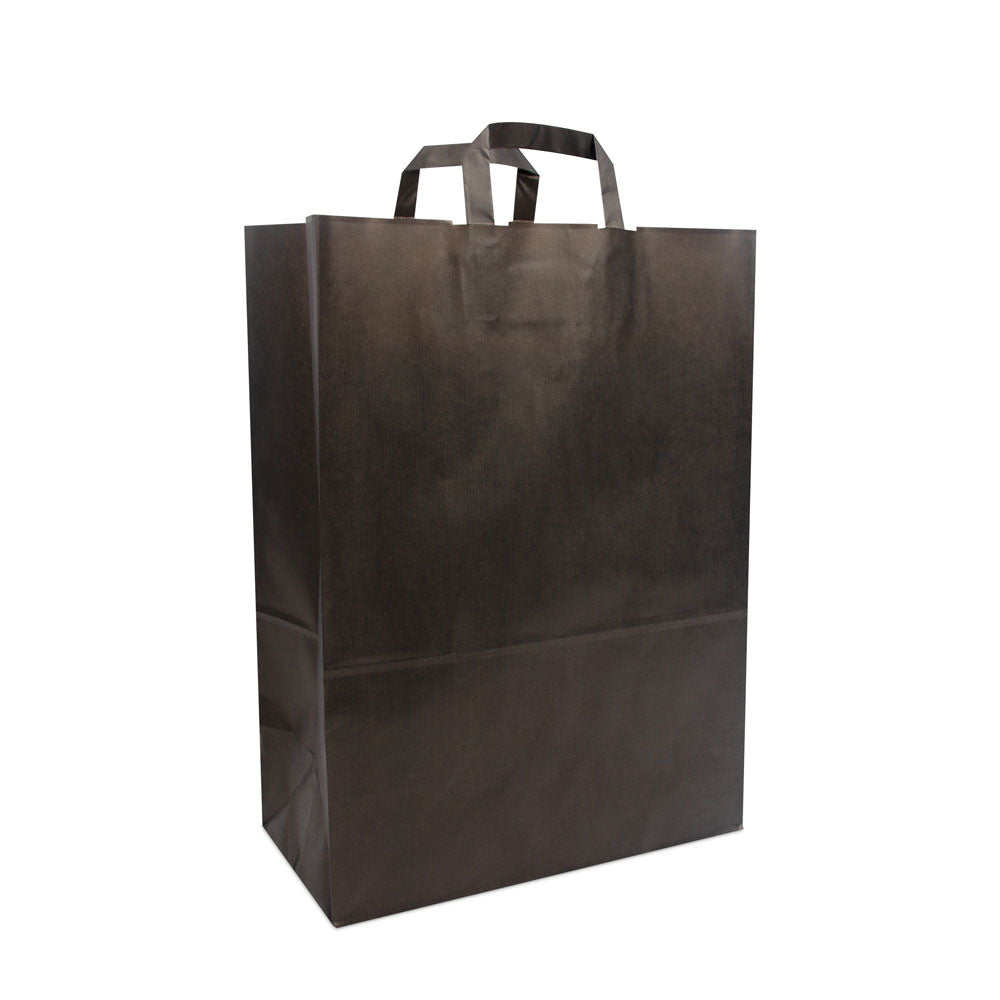 Low price papieren tassen met platte lussen
