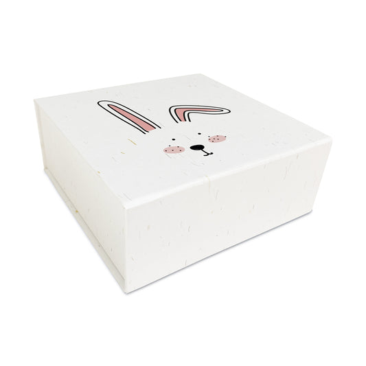 Luxe pasen ZEROTREE® magneetdoos opdruk Rabbit