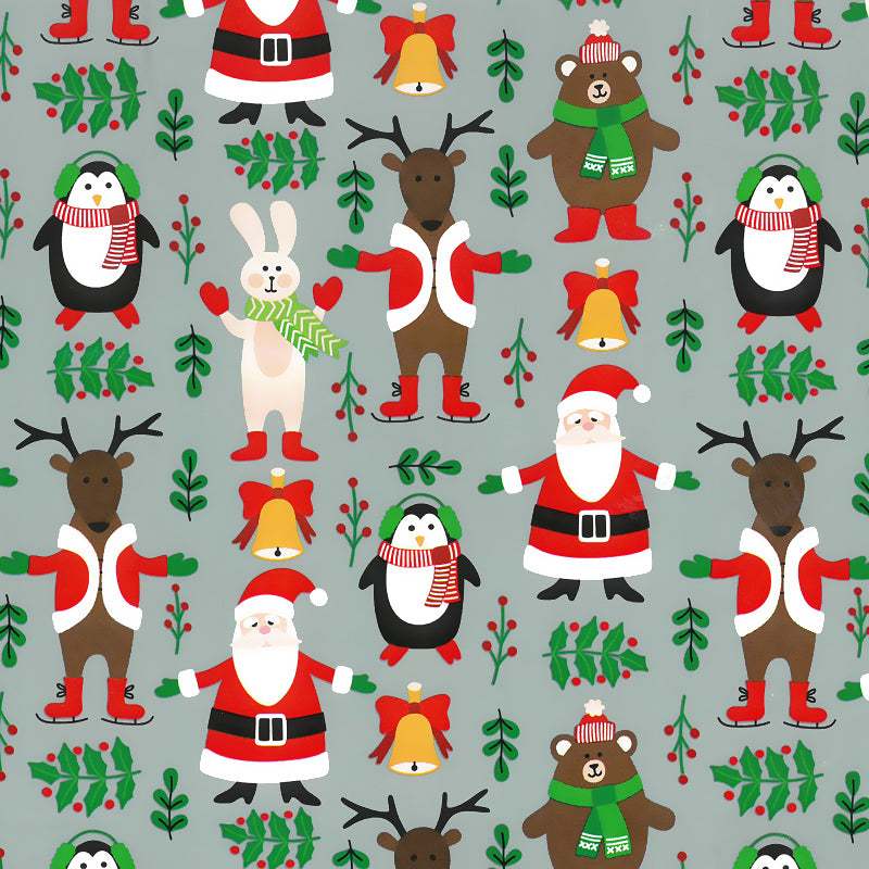 Kerst inpakpapier type D90203