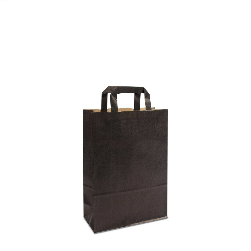 Low price papieren tassen met platte lussen